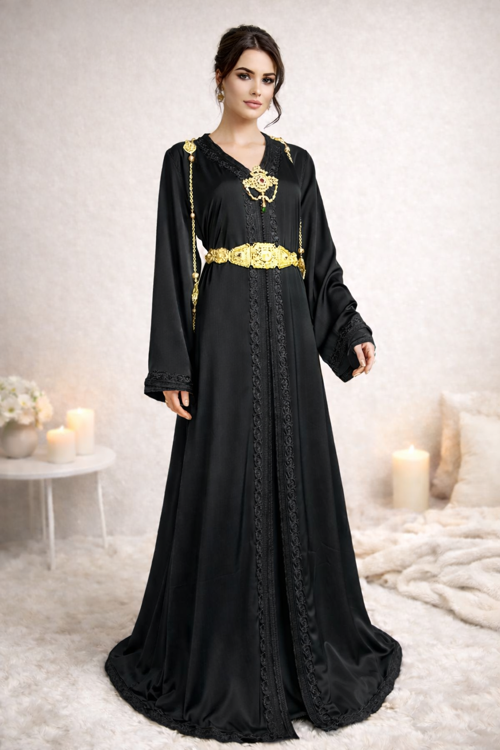 Caftan Crêpe Kadi